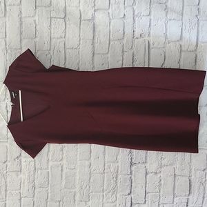 Express dark purple dress